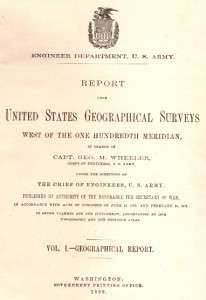 Surveys  1889  DRIPPING POOL, NEAR THE COLORADO  