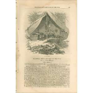  1867 Civil War Valley of Shenandoah Bankss Retreat 