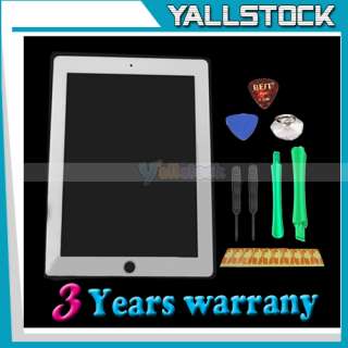 Apple iPad 2 Digitizer Touch Screen Glass Replacement ipad2 + Tools 