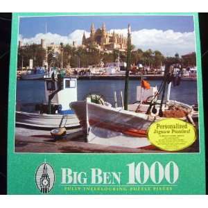  Palma de Mallorca, Spain 1000 Piece Big Ben Puzzle Toys 