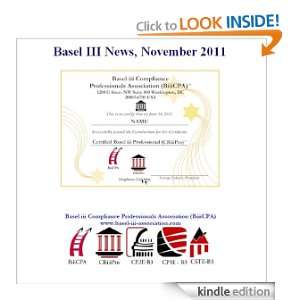 Basel III News, November 2011 (37 A4 pages, 9681 words) George 