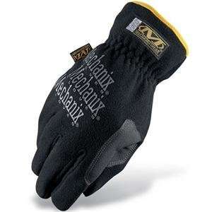   Wear Cold Weather Fleece Utility Gloves   X Large/Black Automotive