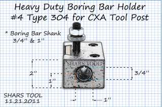 PRECISION CXA WEDGE TYPE TOOL POSTS AND TOOL HOLDER SET FOR LATHES 13 