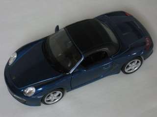 Welly 143 Diecast Blue Porsche Boxster S Passenger Car  