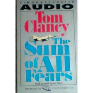   Tom Clancy    4 Audio Cassettes    Read by David Ogden Stiers Books