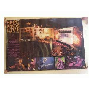 Simple Minds Live Poster The