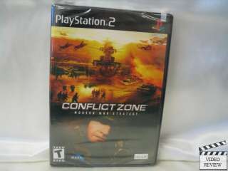 Conflict Zone Modern War Strategy * NEW * PS2 * RTS *  