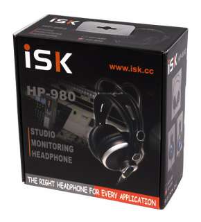 iSK HP 980 Studio Monitoring Headphones  