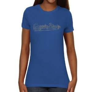  Coppin State Eagles Ladies Swept Away Slim Fit T Shirt 