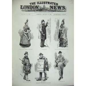   1889 County Council Elections London Men Members City