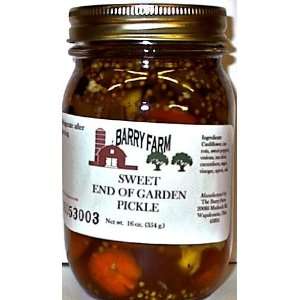 Sweet End of Garden Pickle Grocery & Gourmet Food