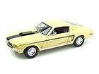 Mint In Box 118 Maisto Blue 1968 Ford Mustang GT Cobra Jet