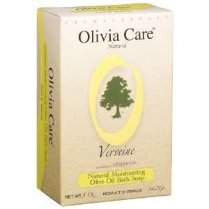  Olivia Care Olive Oil Soap, Verbena, 5 Ounce Boxes (Pack 