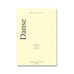  Debussy Danse String Quartet, Score Musical Instruments