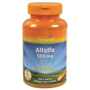 Thompson Herbs   Alfalfa 500 mg 180 tablets Health 