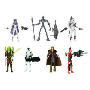  Clone Wars Animated Wave 05   Set of 7 Toys & Games