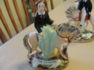   of Old Staffordshire Ware Figurines The Princess & The Prince  