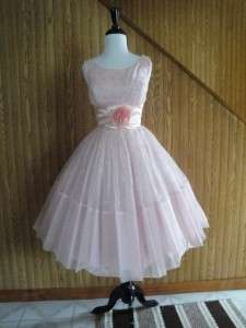   chiffon Party Dress S Wedding Prom Silver Full Skirt EUC Small  