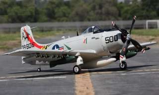 NEW Electric RC Warbird A1 Skyraider Airplane Brushless RTF RC Plane A 