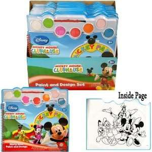  Mickey Mouse Clubhouse Water Paint Set   Story Book Paint 