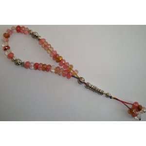   Tourmaline Watermelon Quartz Gemstone Beads OOI 