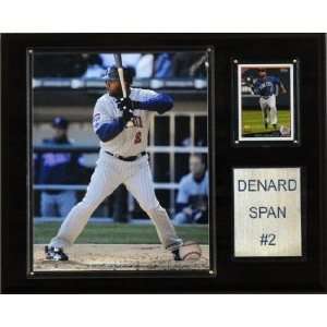  Minnesota Twins Denard Span 12x15 Player Plaque Sports 