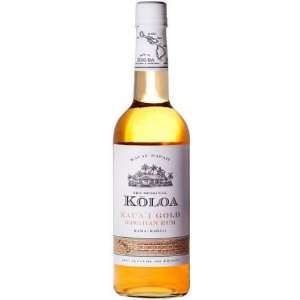  Koloa Kauai Gold Hawaiian Rum 750ml Grocery & Gourmet 