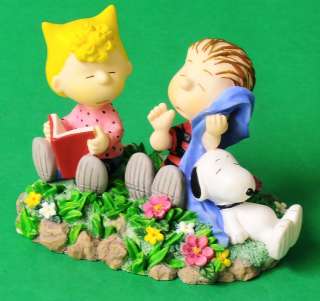 Snoopy with Sally and Linus Figurine by Westland Giftware  