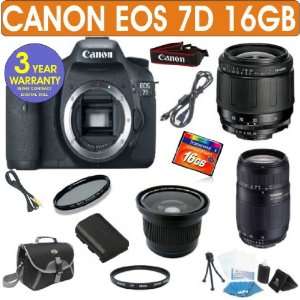  Canon EOS 7D + Tamron 28 80mm Zoom Lens + Tamron 75 300mm Zoom Lens 