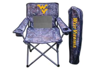 Rivalry West Virginia Realtree Camo Chair 841172178537  