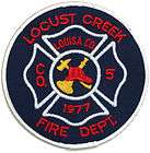 A001 LCVFP Locust Creek Virginia Fire Dept Patch