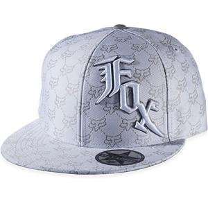  Fox Racing Showtime All Pro Fitted Hat   7 3/8 /White 