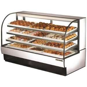  DISPLAY CASES   CURVED GLASS DISPLAY CASE   COLD DELI 