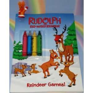  Reindeer Finger Puppet WITH Rudolph the Red Nosed Reindeer 