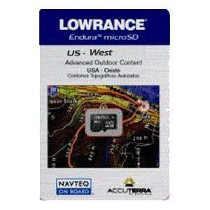  Lowrance Outdoor US West Chart f/Endura Series Sports 