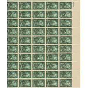  Harvey Washington Wiley Full Sheet of 50 X 3 Cent Us Postage Stamps 