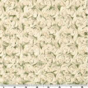   Wide Frosted Rose Minky Sage Fabric By The Yard Arts, Crafts & Sewing