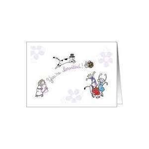  Fluffy the cats wedding   Invitation to wedding Card 