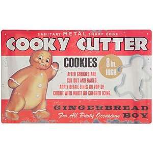  Funny Gingerbread Cookie Cutter Sign
