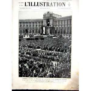    Austria Heros Hofburg Dollfuss Chancellor 1934