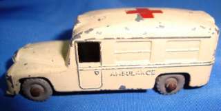 Old Vintage Lesney Die Cast Ambulance Toy from England  