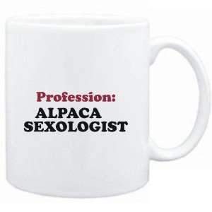   Mug White  Profession Alpaca Sexologist  Animals