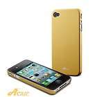 Acase(TM) Superleggera sands fit case for iPhone 4 (Golden)