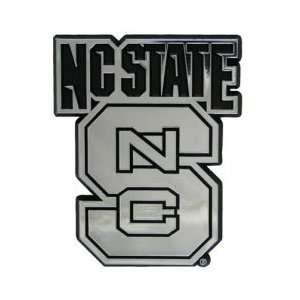  North Carolina State Wolfpack Silver Auto Emblem Sports 