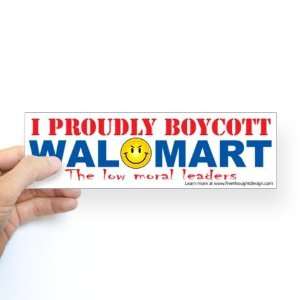   Boycott  Bumper Sticker by  Arts 