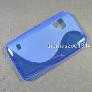 Blue Soft TPU Case Cover For Samsung Galaxy Player 70  