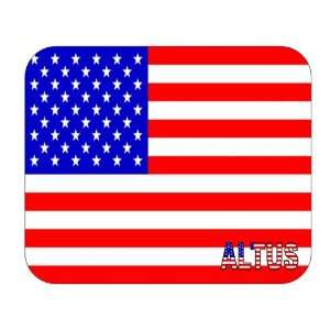  US Flag   Altus, Oklahoma (OK) Mouse Pad 