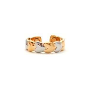 Two Hearts   Magnetic Therapy Ring (RC 222)