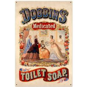  Dobbins Medicated Soap Home and Garden Metal Sign