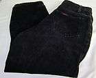 PRE OWNED LADIES SASSON BLACK SIZE 18W TAPERED LEG JEANS LMS 780